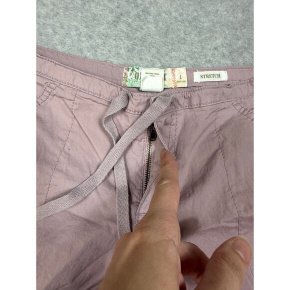Old Navy Womens Size 1 Purple Low Waist Straight Leg Cargo Pants Y2k - Picture 9 of 14